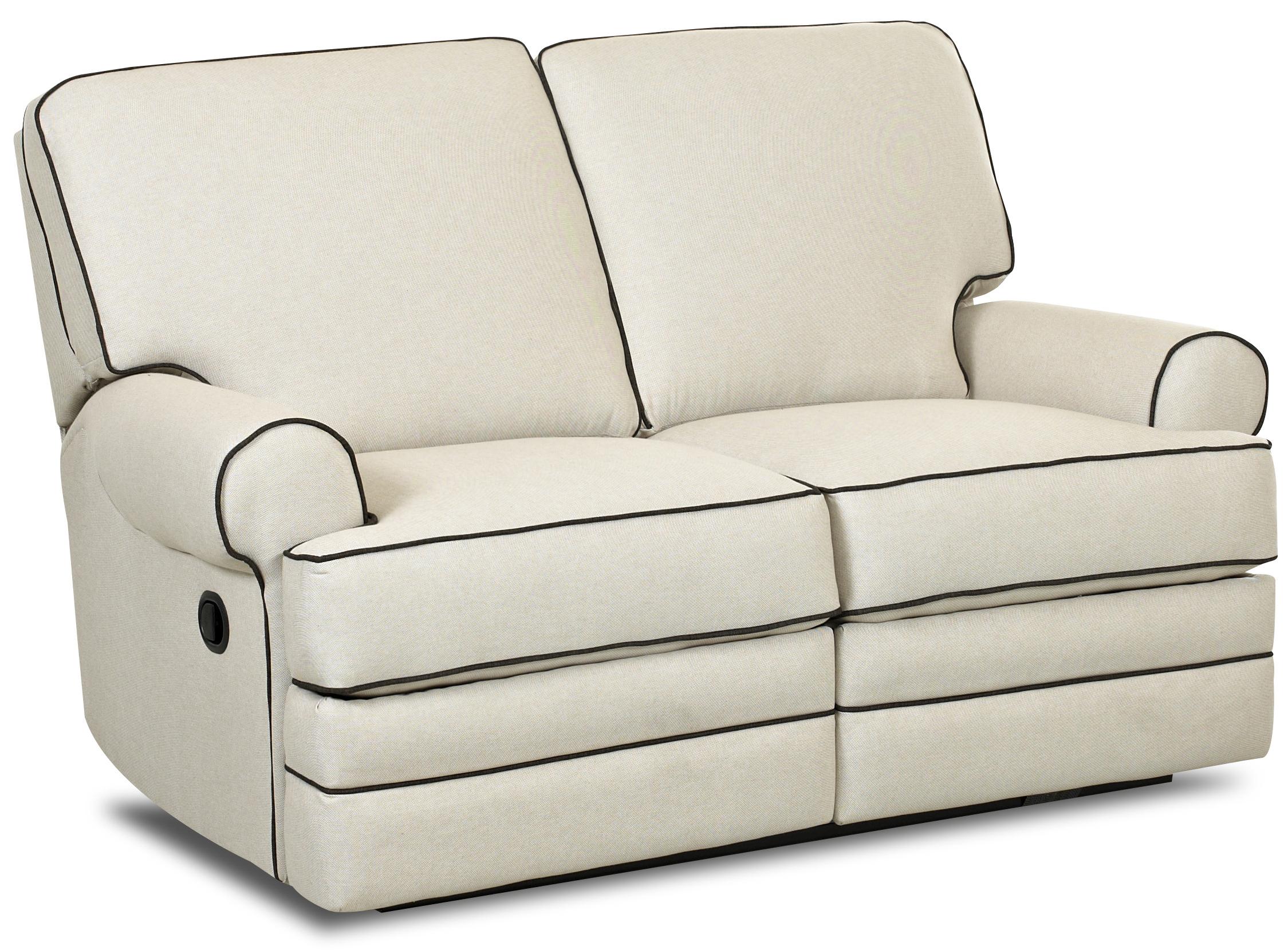 Elliston Place Belleview Classic Power Reclining Loveseat with Rolled